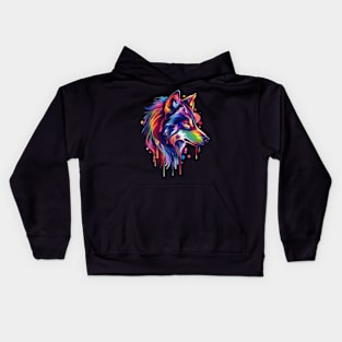 Wolf Conservation Efforts Kids Hoodie